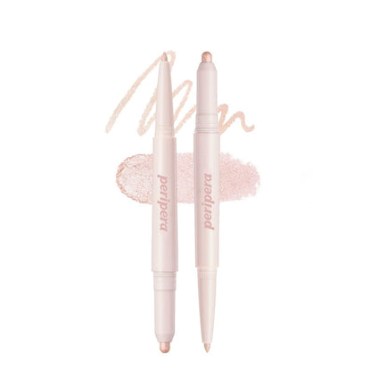 Peripera SUGAR TWINKLE DUO EYE SHADOW STICK (01 DEWY NUDE)