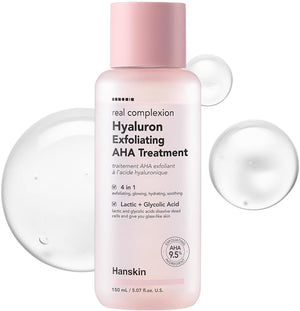 Hanskin Real Complexion Hyaluron Exfoliating AHA Treatment