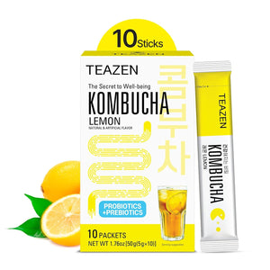 TEAZEN Lemon Kombucha Tea