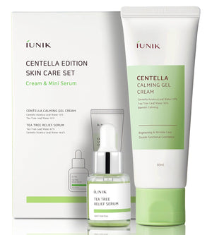 iUNIK Centella Edition Skincare Set (Cream 2.02 fl.oz. & Mini Serum 0.51 fl.oz.)