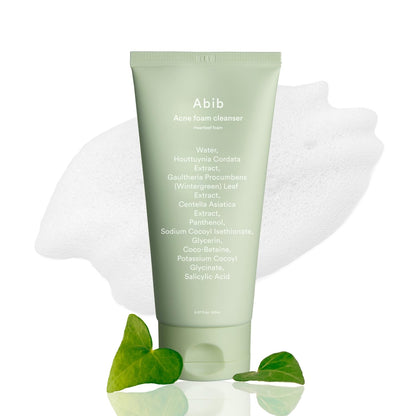 Abib Acne Foam Cleanser Heartleaf Foam 5.07 fl oz